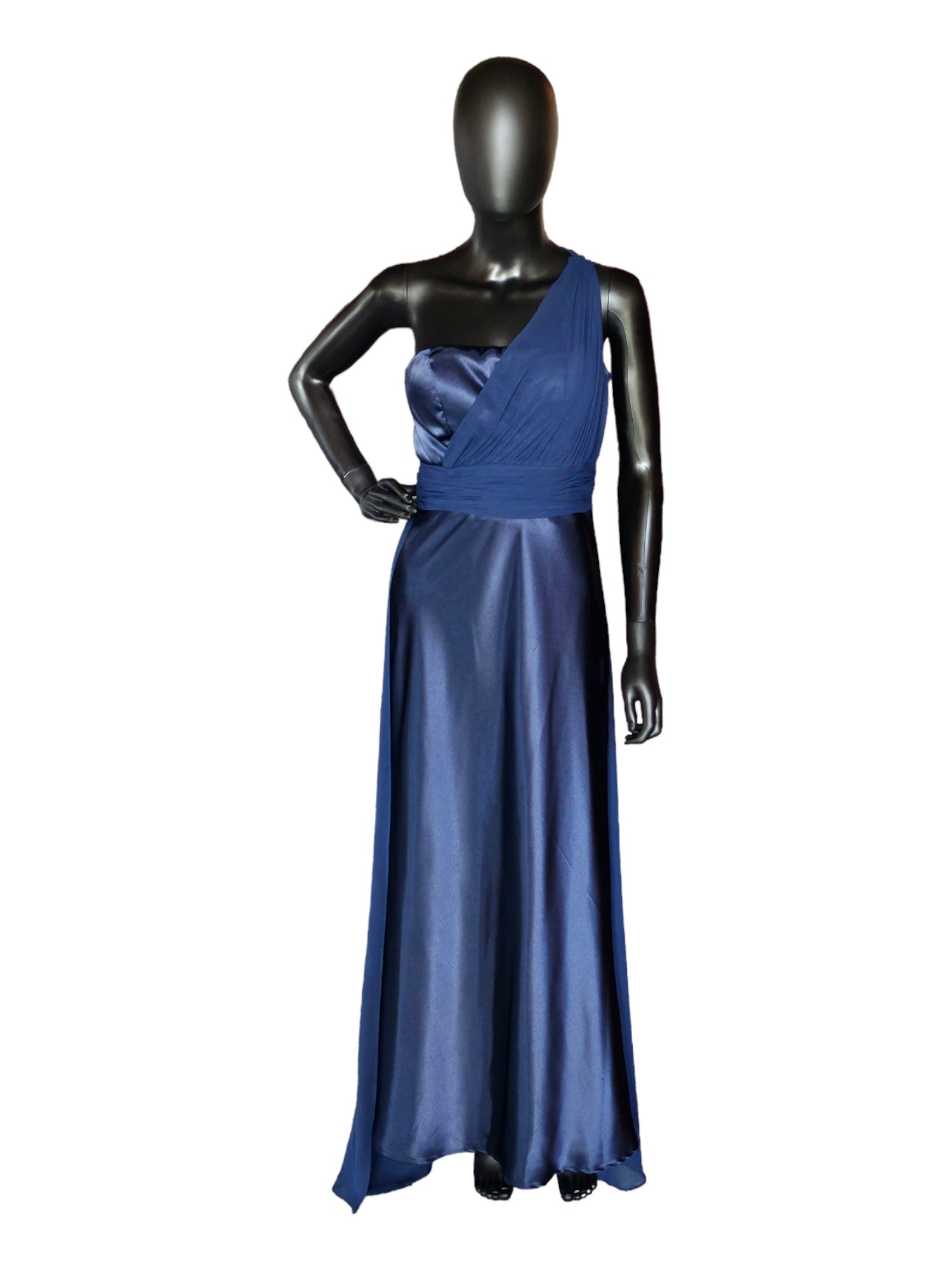 Navy Bari Jay Maxi Formal Gown Navy Bari Jay Maxi Formal Gown