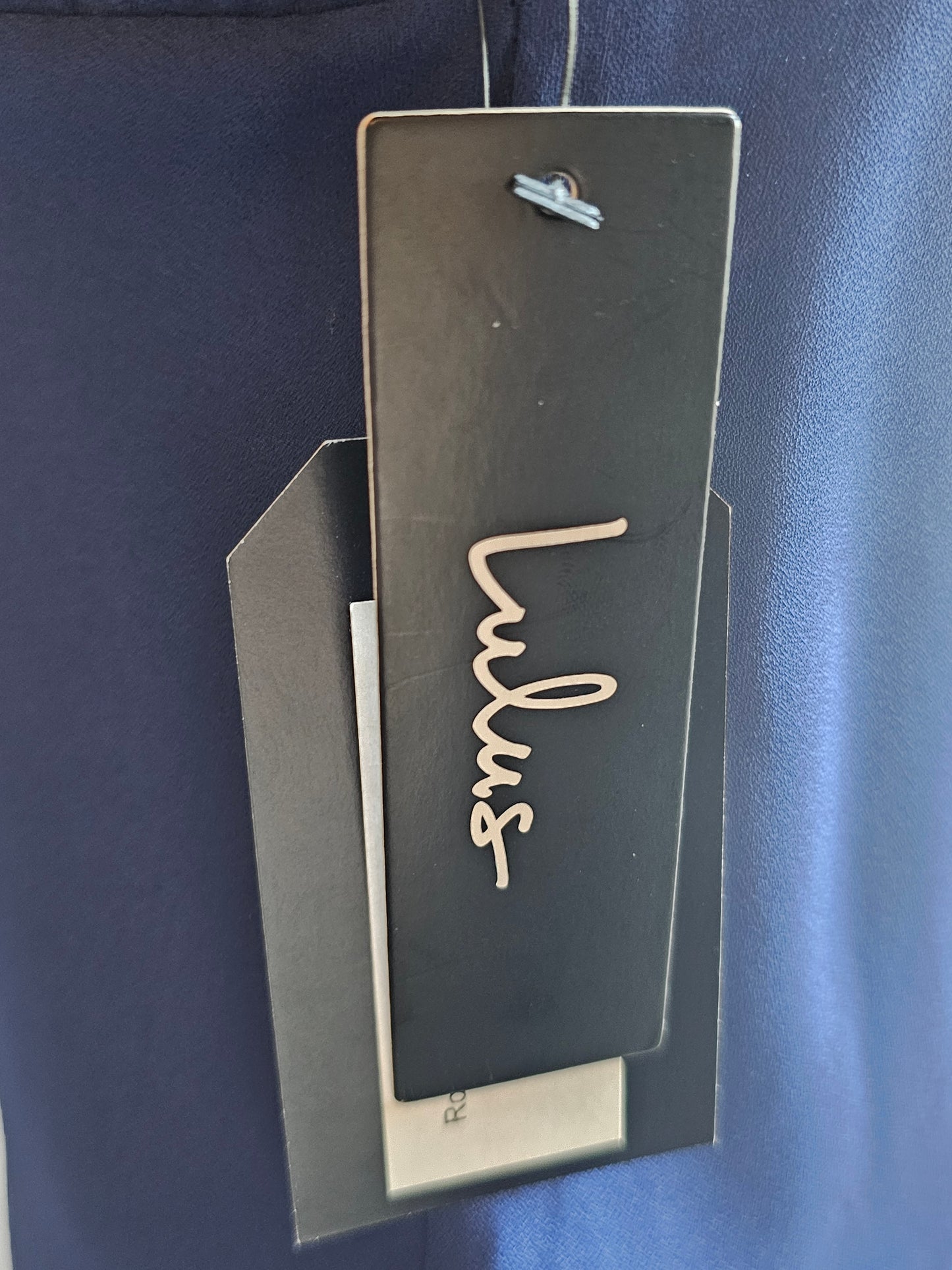 Royal Blue Chiffon Casual Dress - Lulus - NWT