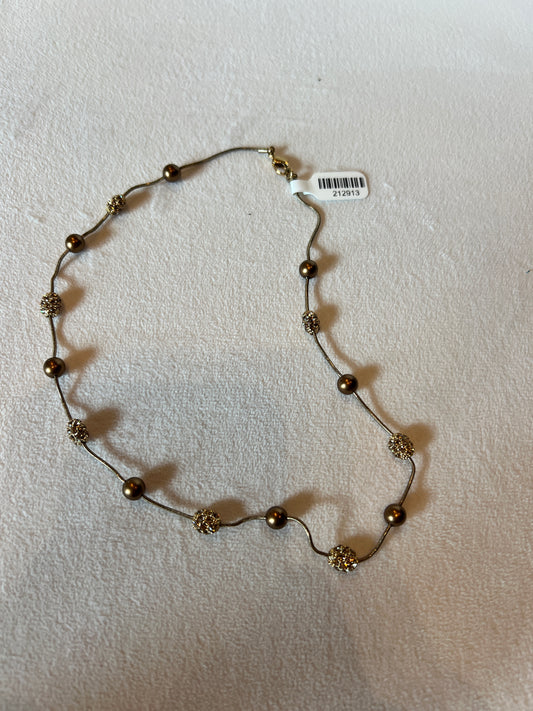 Gold Rondell Collar Necklace