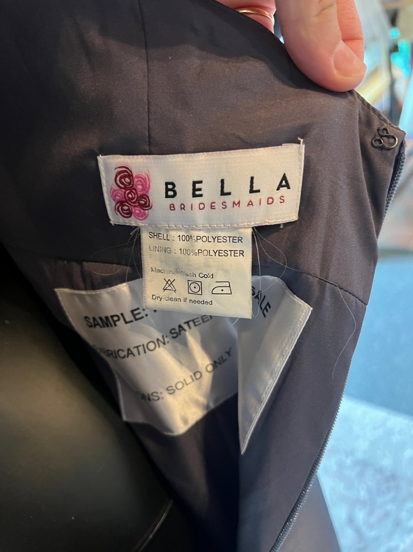 Bella Bridesmaid Sateen Twill Twilight Formal Dress