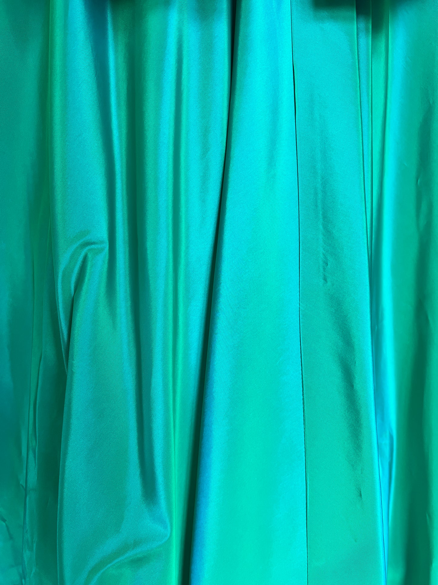 Vintage Green Taffeta Bridesmaid Dress