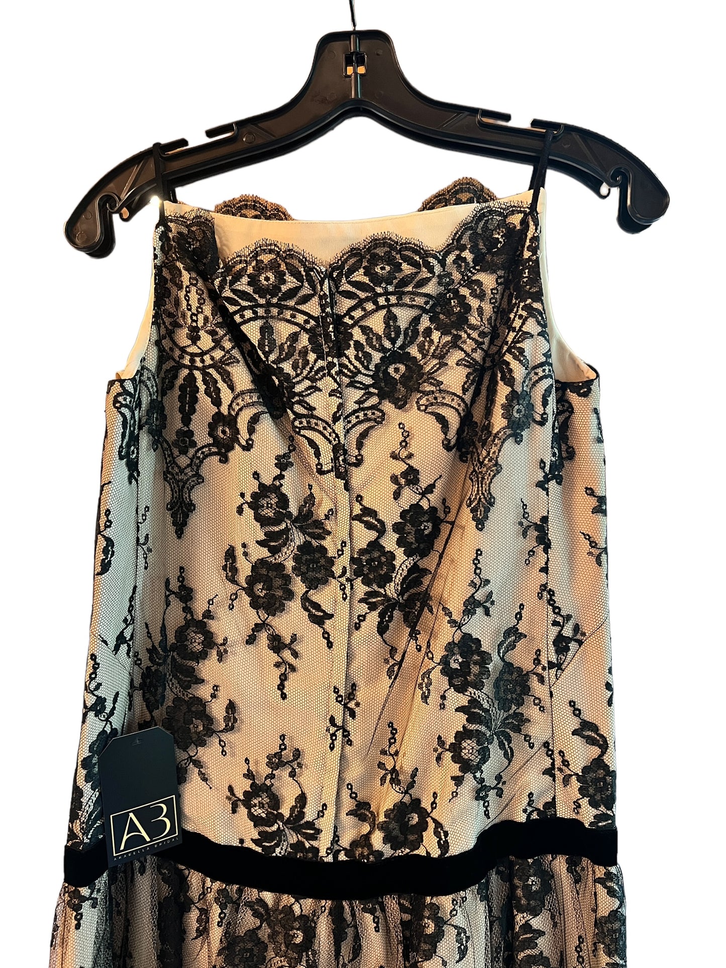 Vintage Black Lace Drop Waist Party Dress / Cocktail Dress - Mr. Mort