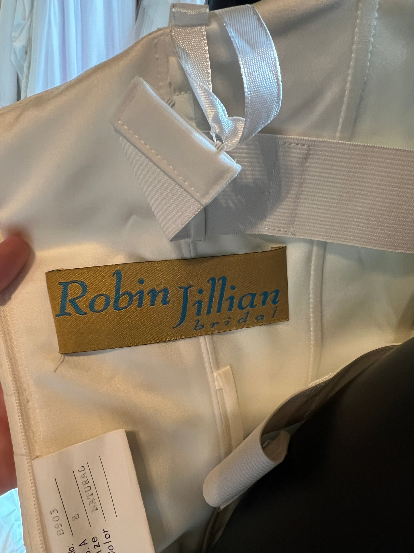 Ivory Raw Silk Strapless Sweetheart Neckline Wedding Gown