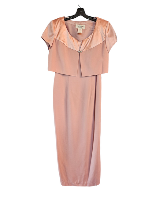 Rose Straight Cut Formal Dress W/Jacket