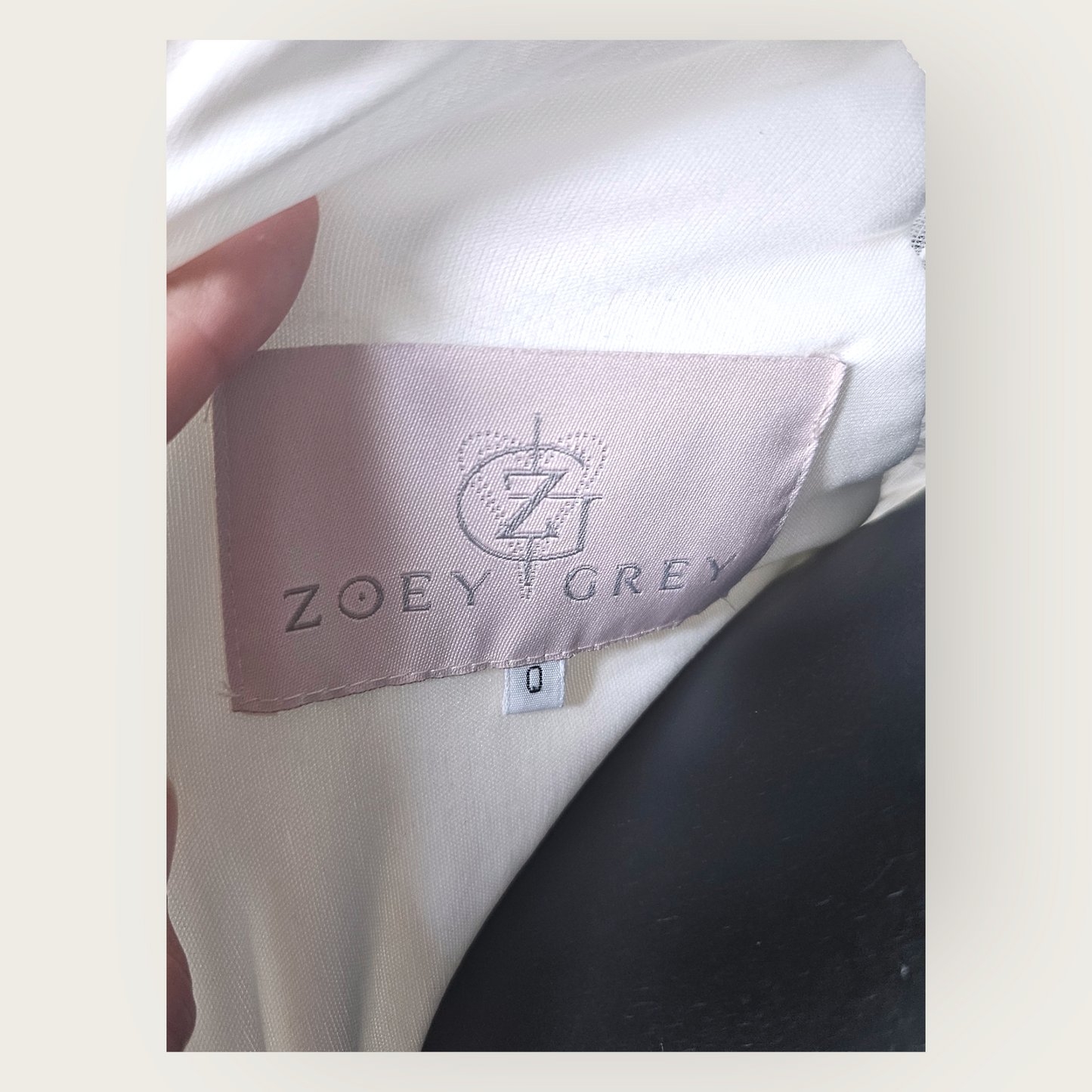 Lace Illusion Side Cutout Fitted Wedding Gown - Zoey Grey