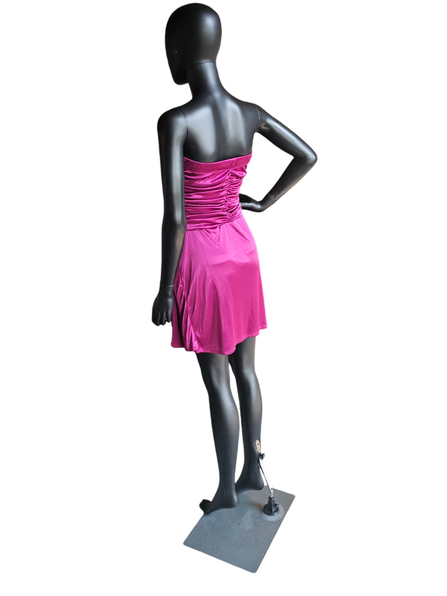 Pink Stretch Sateen Party Dress - Speechless