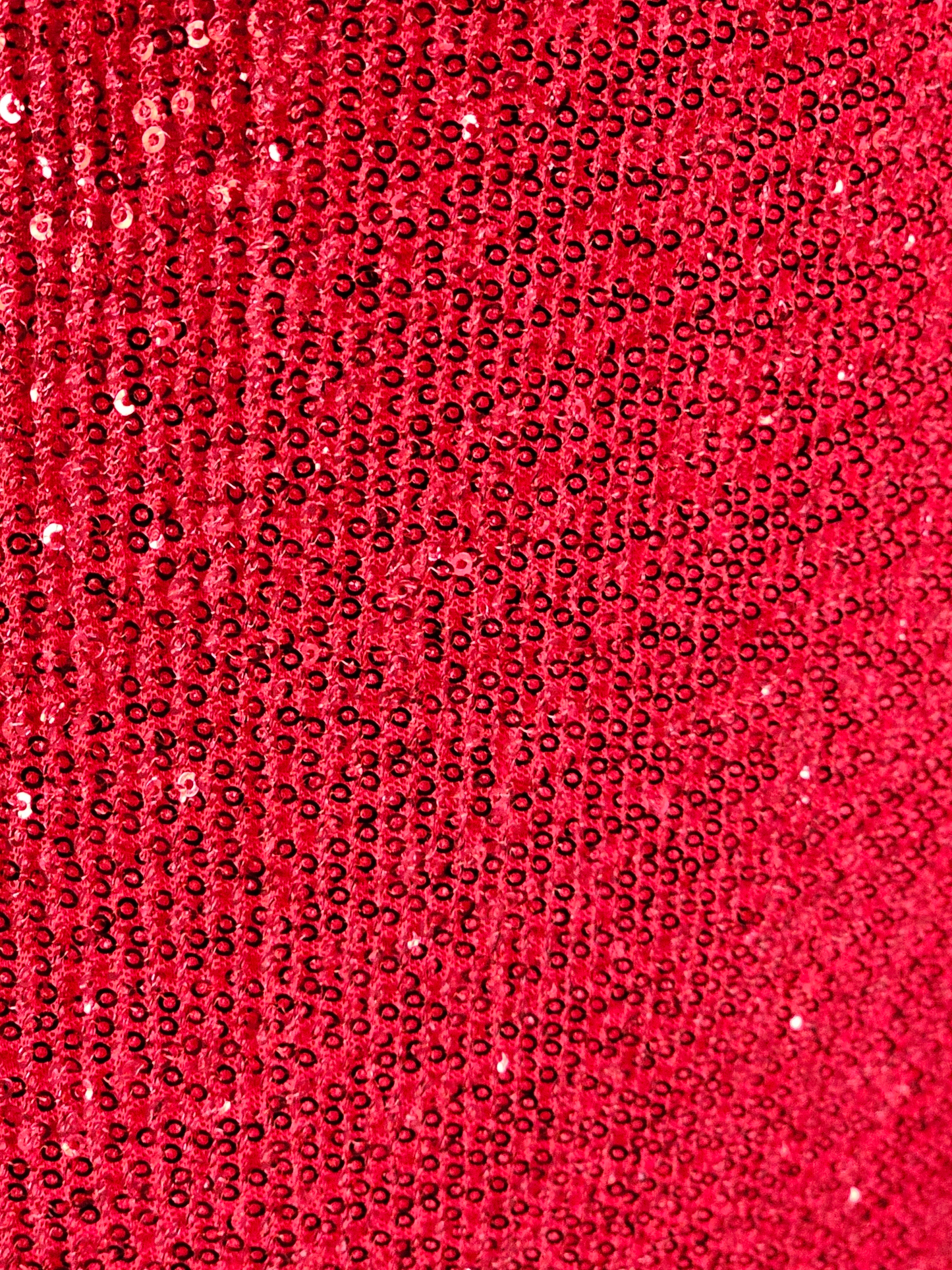 Red Sequin V-Neck Open Back Formal Dress - Hello Molly