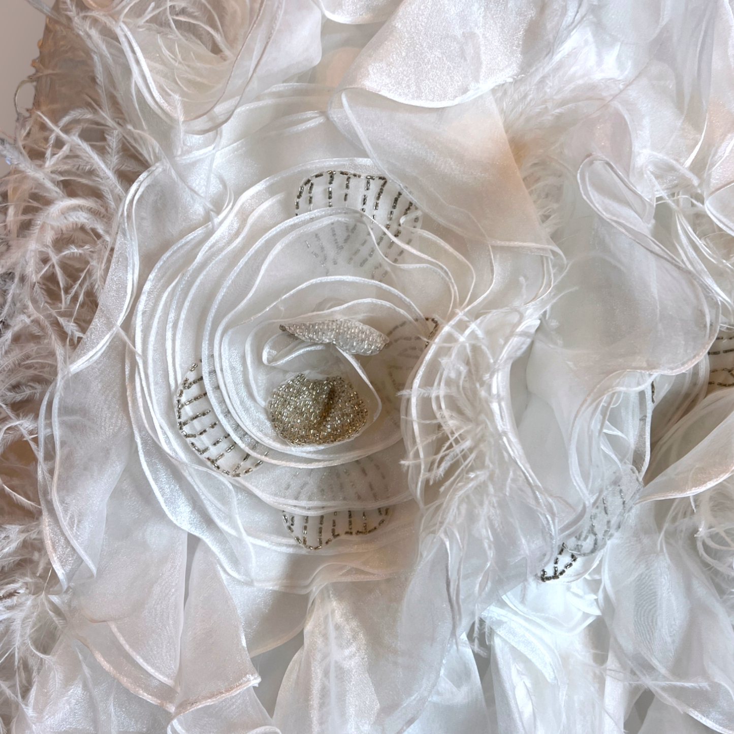 Ysa Makino Embellished A-Line Wedding Gown