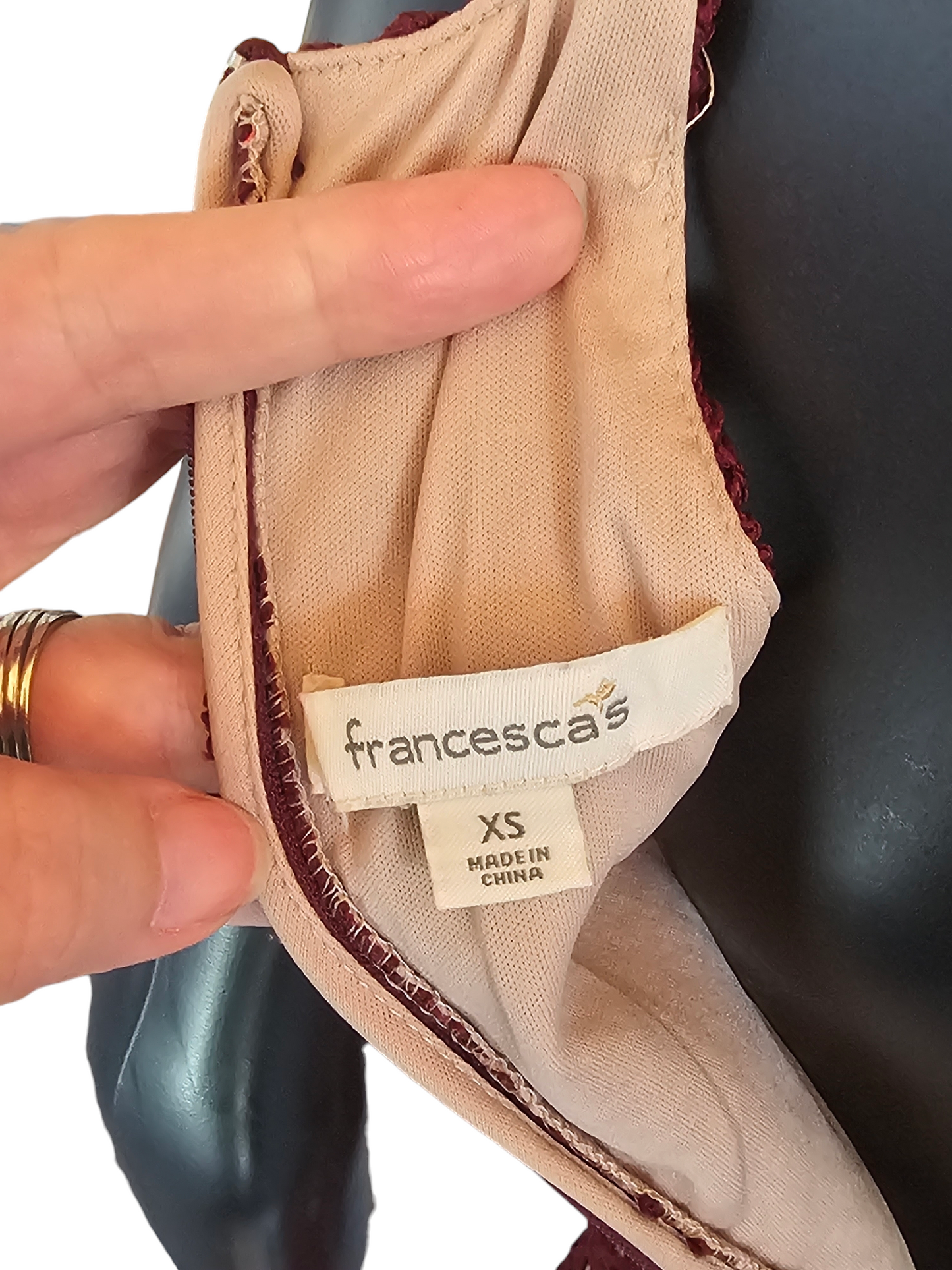 Red Lace Halter Short Party Dress - Francesca's