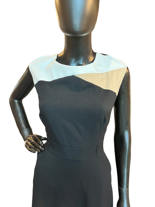 Calvin Klein Black Sheath Mid-Length Dress