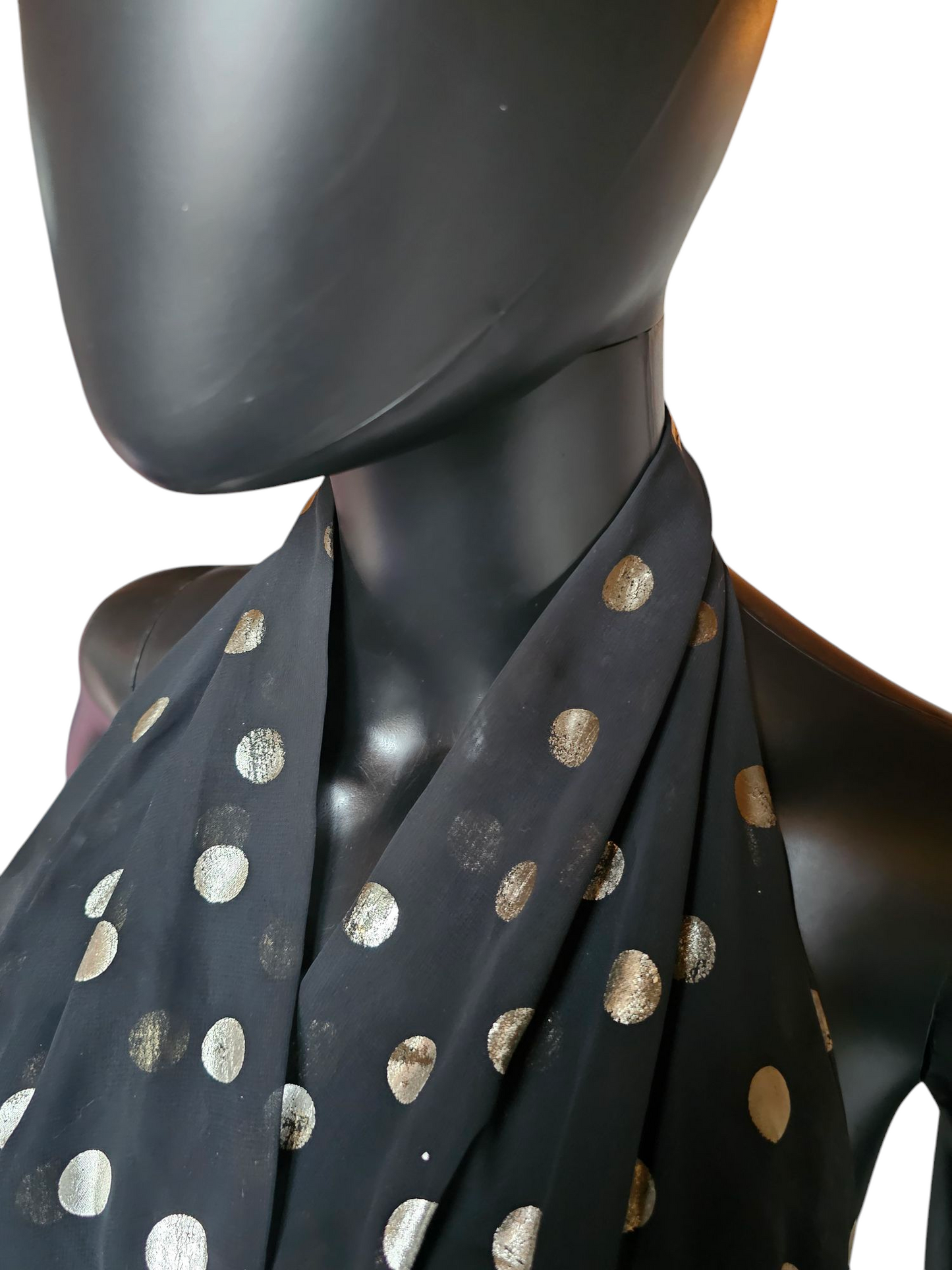 Vintage Polkadot Halter Cocktail