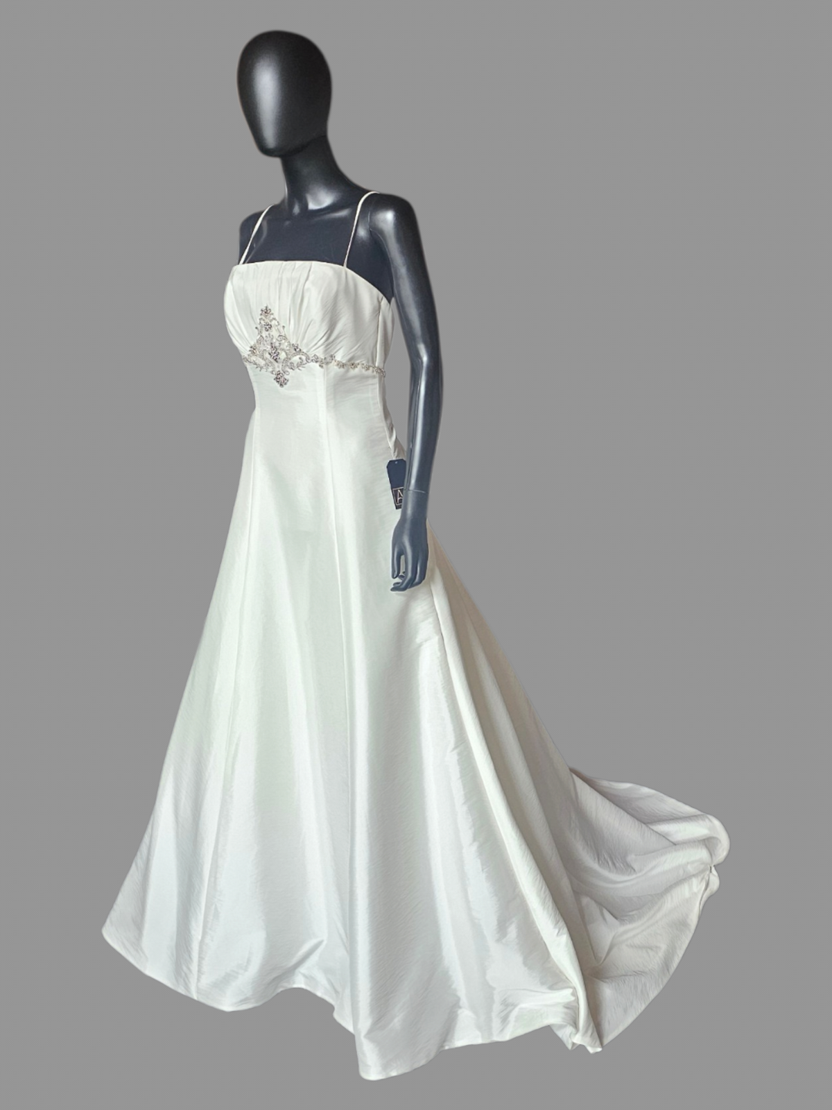 Ivory Taffeta Low Back - Jasmine