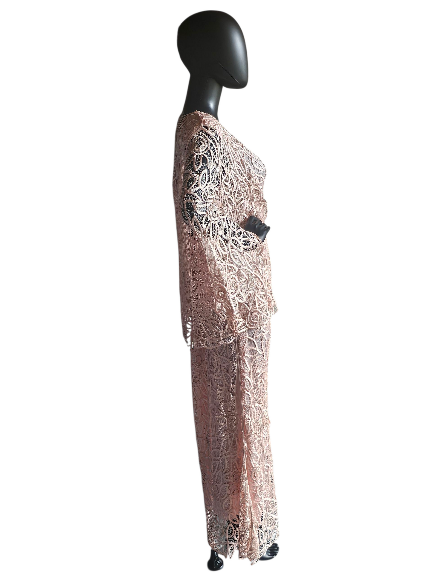 Soft Pink 3 Piece Dress 100% Silk - Soulmates