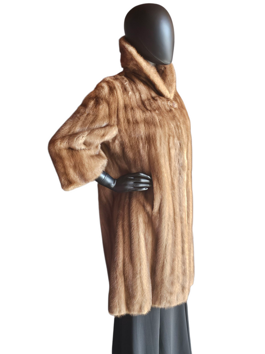 Vintage Fur 3/4 Sleeve Jacket - Plymouth Furs