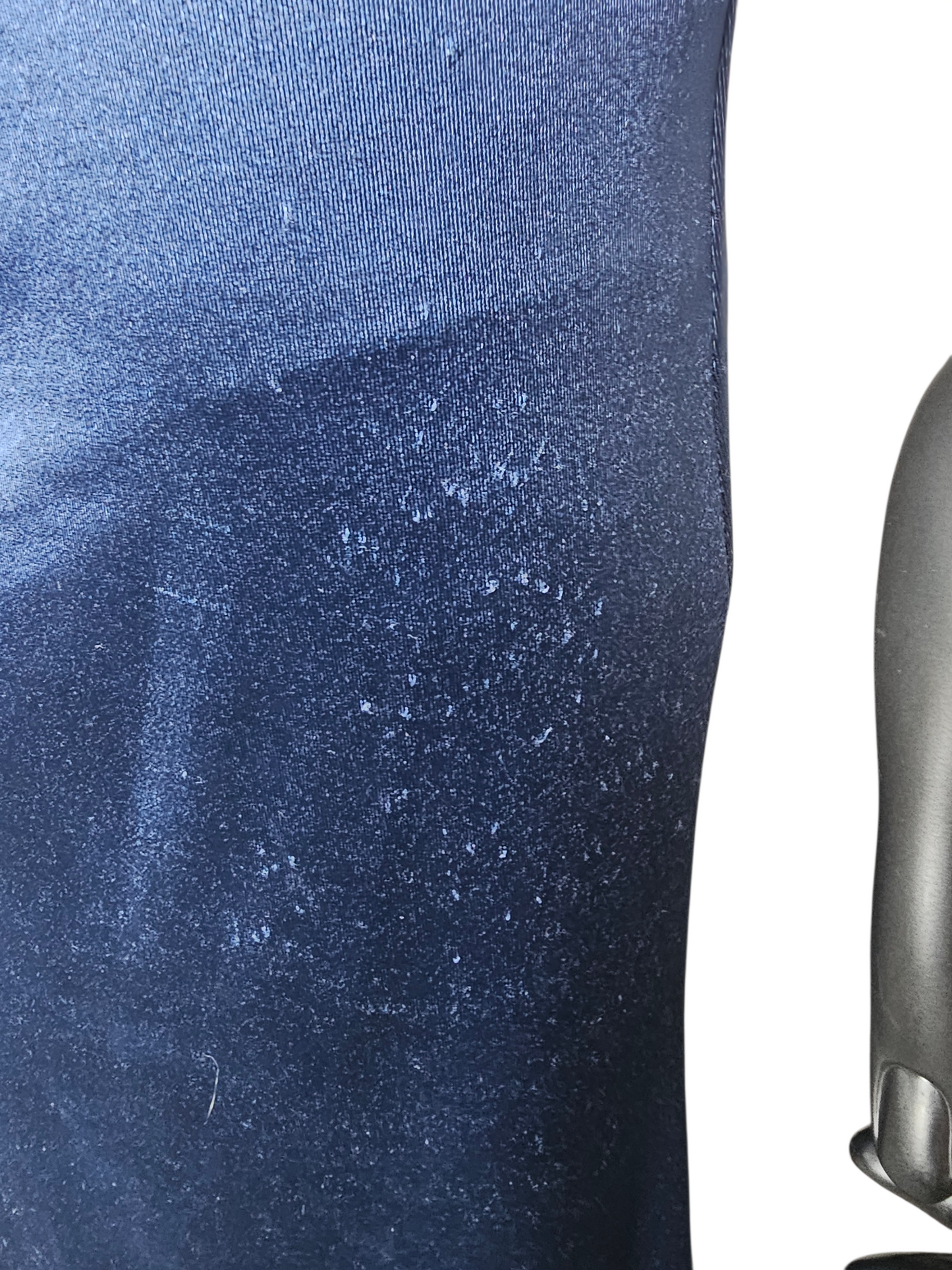 Navy Stretch Charmeuse Open Back Halter Maxi Dress - B. Darlin