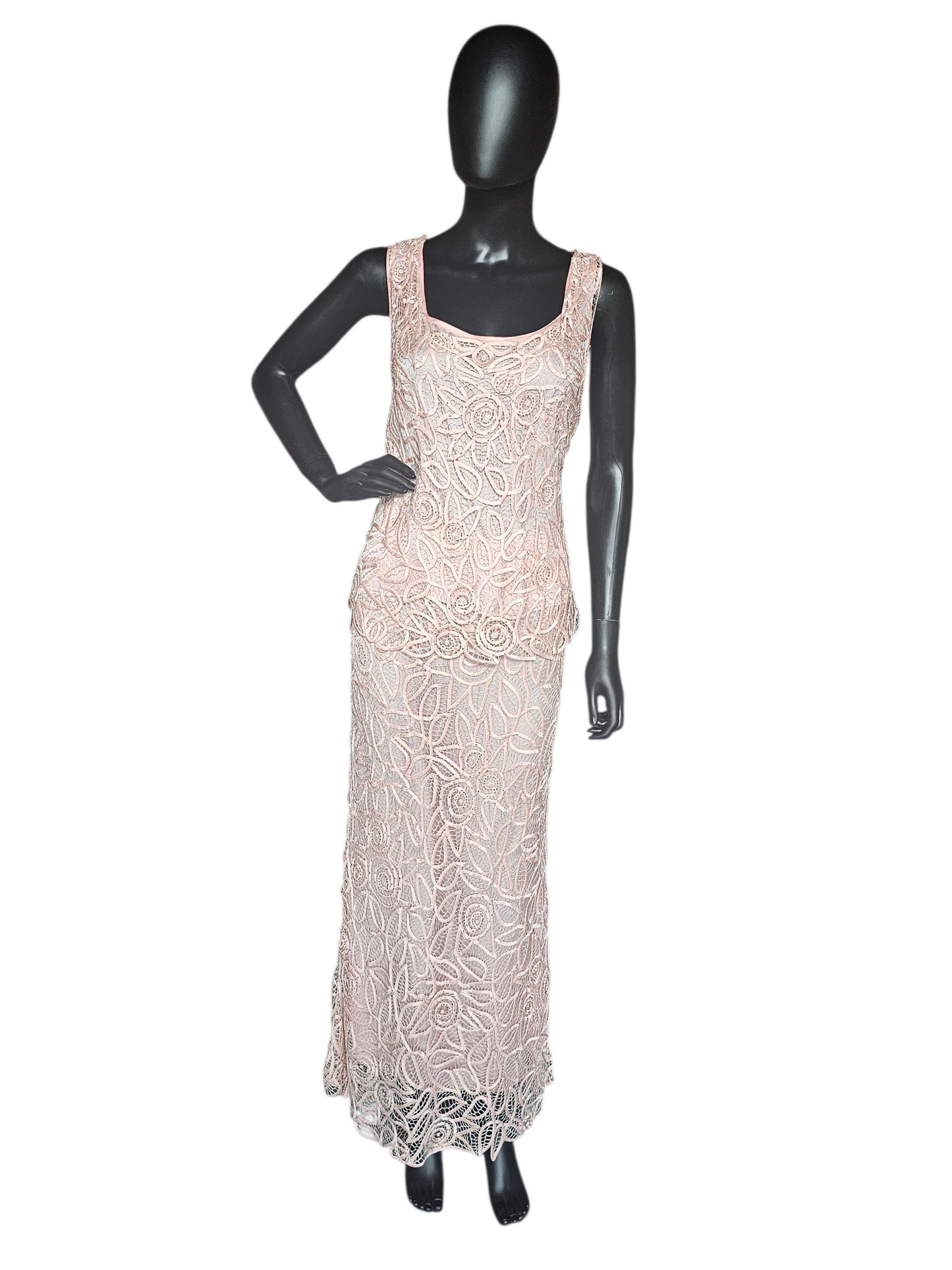 Soft Pink 3 Piece Dress 100% Silk - Soulmates