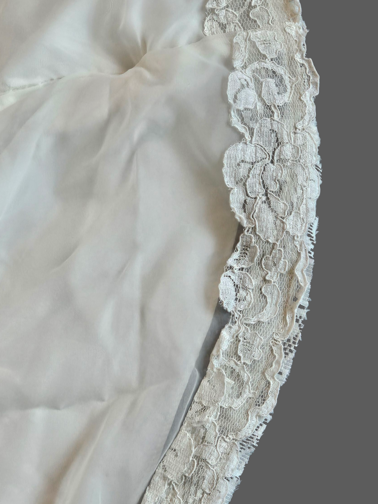 Vintage Ivory Empire A-Line Wedding Gown - Renewal