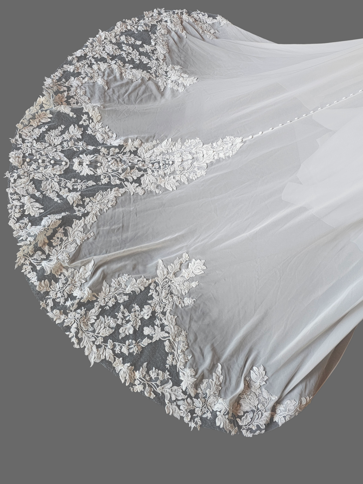 Chiffon Boho Plunge W/Detatchable Puff Sleeve - Private Label