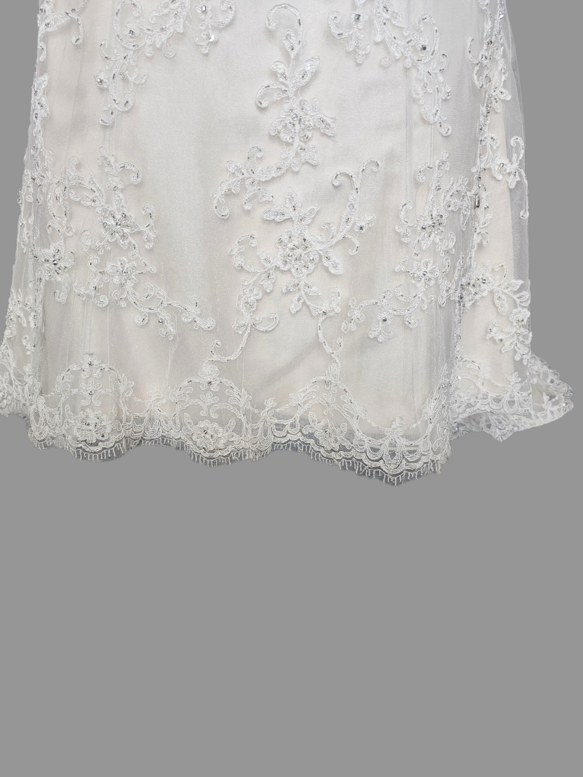 Ivory Lace Fit/Flare Sweetheart Wedding Gown - Sottero & Midgley