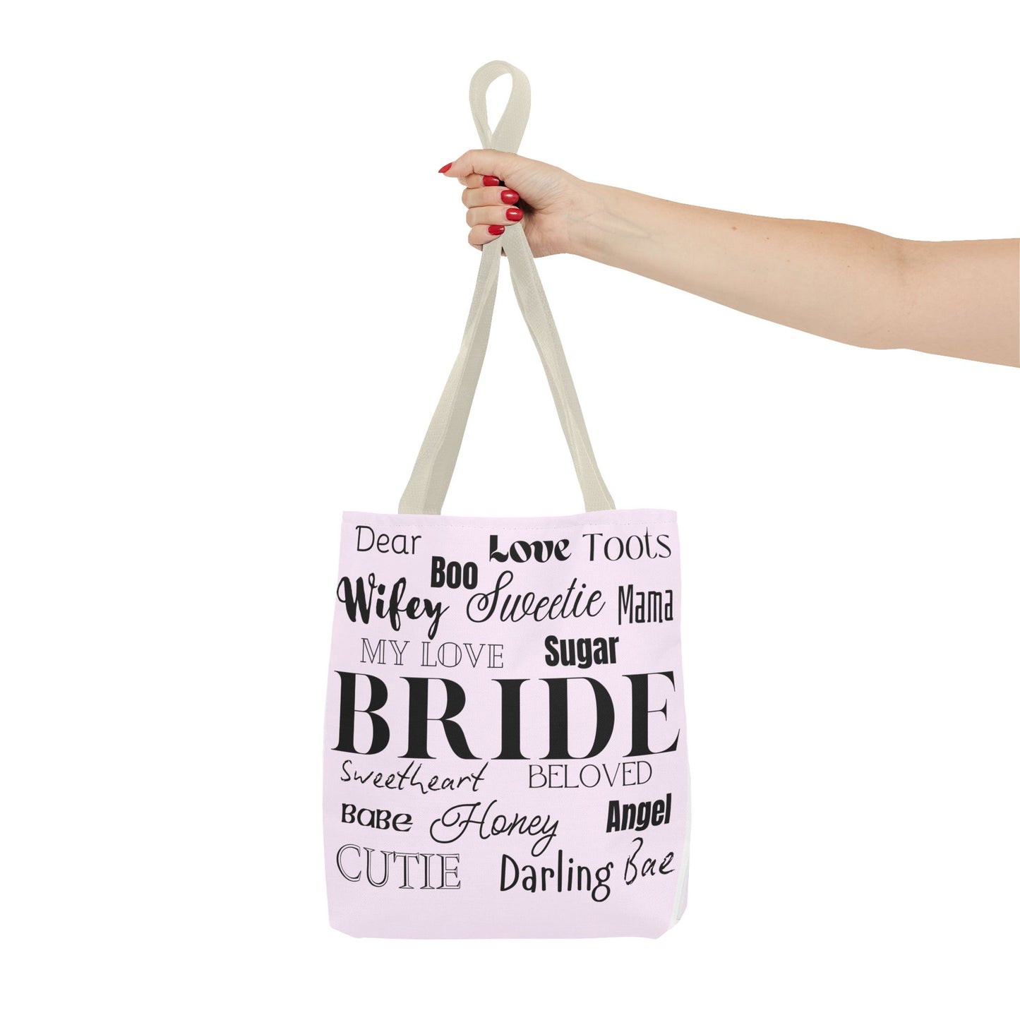 Bride Tote Bag - Perfect for Weddings, Bridal Showers, Engagements, Bachelorette Parties, Bride Gift