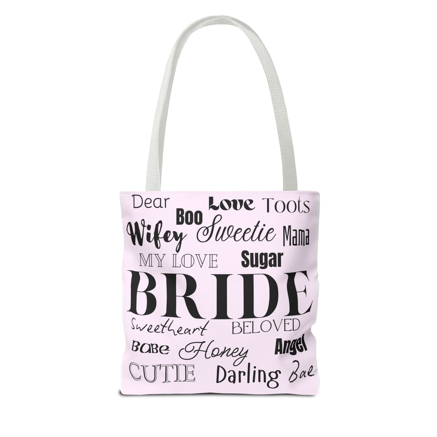 Bride Tote Bag - Perfect for Weddings, Bridal Showers, Engagements, Bachelorette Parties, Bride Gift