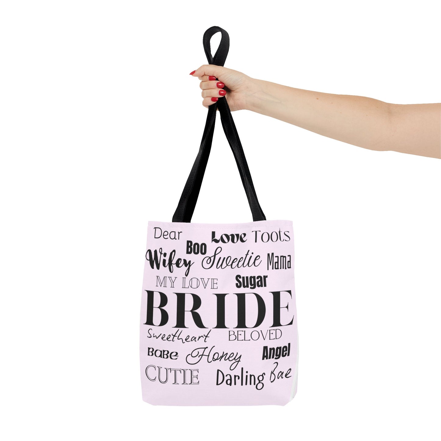 Bride Tote Bag - Perfect for Weddings, Bridal Showers, Engagements, Bachelorette Parties, Bride Gift
