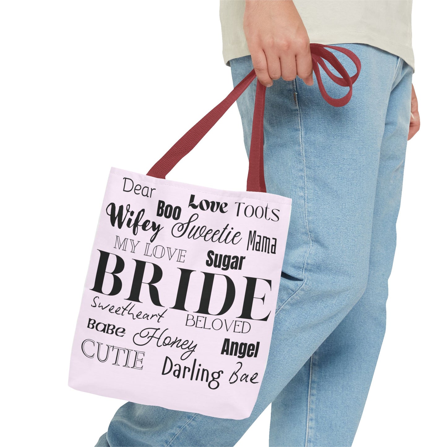 Bride Tote Bag - Perfect for Weddings, Bridal Showers, Engagements, Bachelorette Parties, Bride Gift