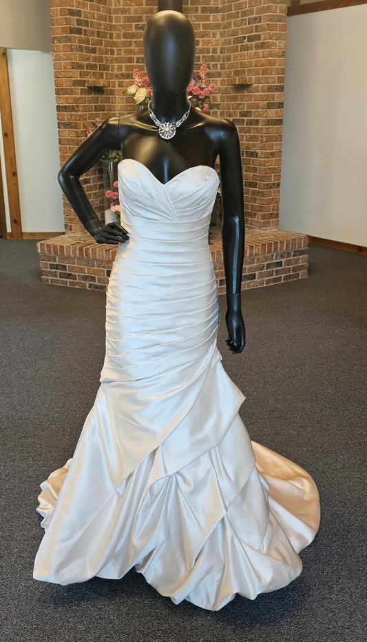 Kenneth Winston Champagne Wedding Gown