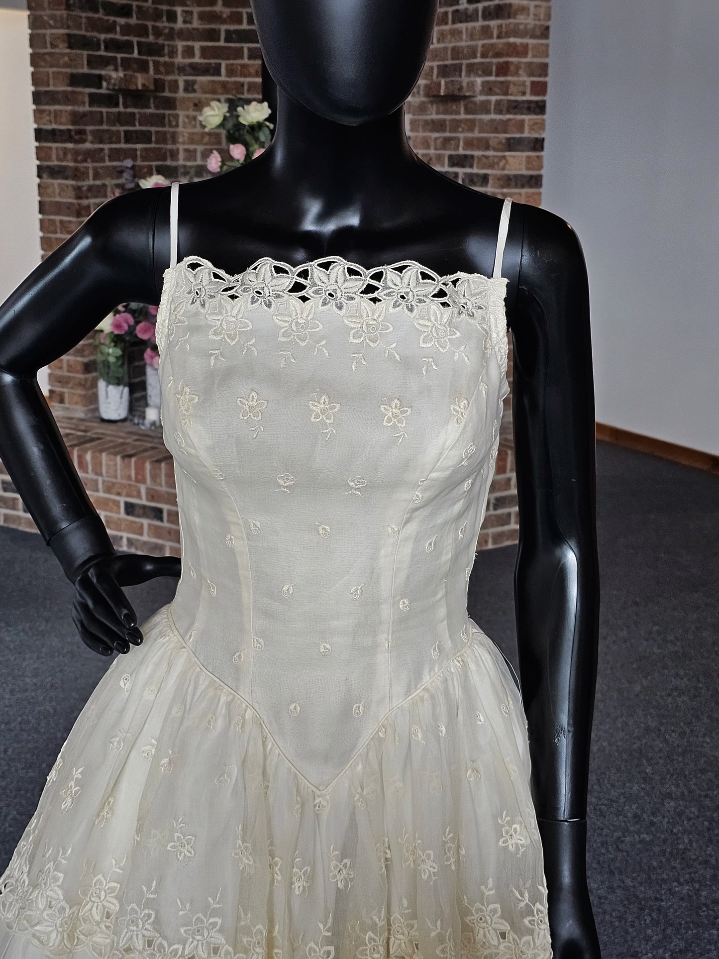 Vintage Lace Wedding Gown