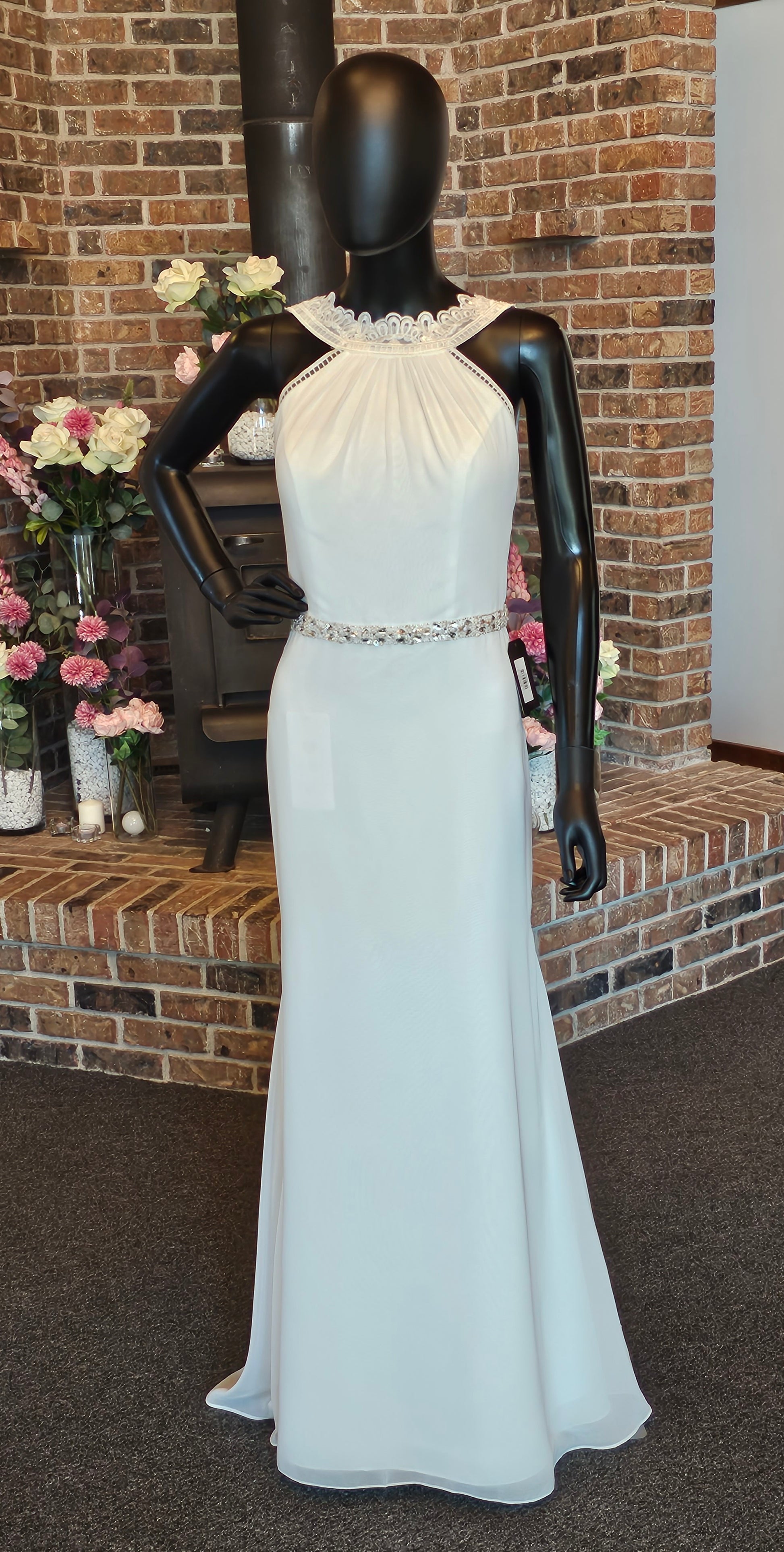 Chiffon Halter Wedding Gown Chiffon Halter Wedding Gown