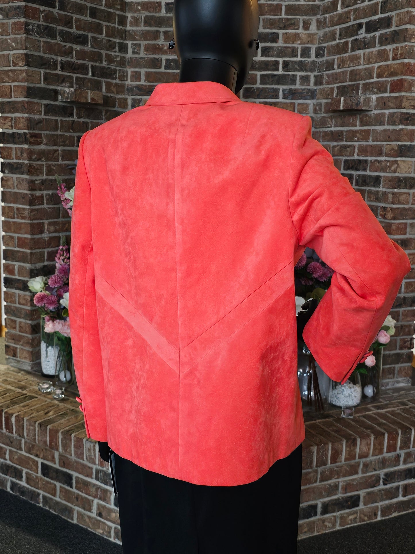 Ultra Suede Flamingo Jacket - Custom