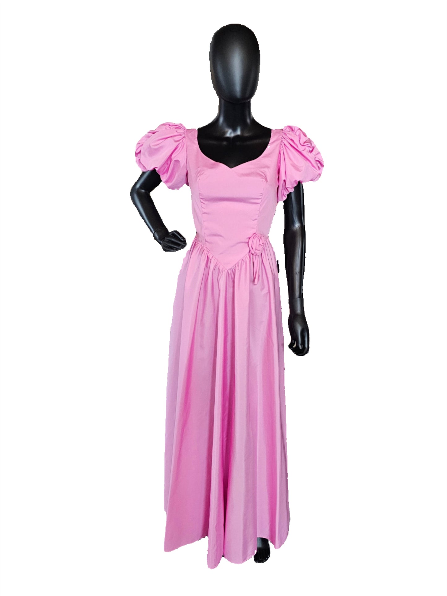 Vintage Bubblegum Pink Antebellum Waist