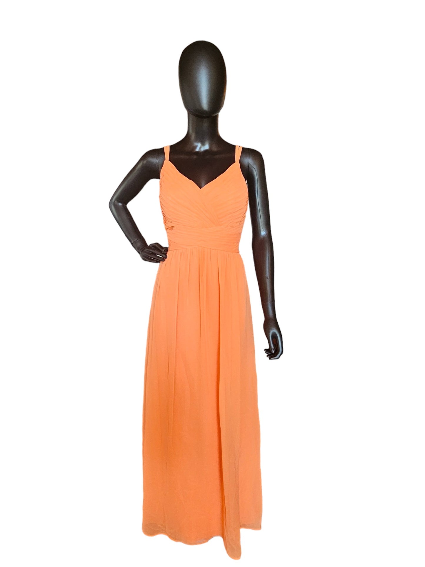 Sherbet Chiffon Formal Dress