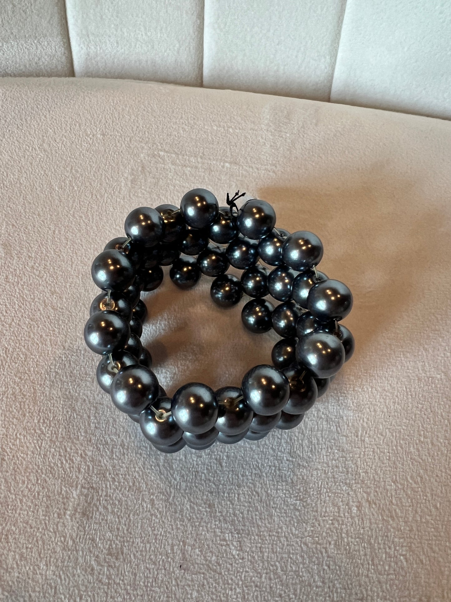 Black Pearl Cuff Bracelet