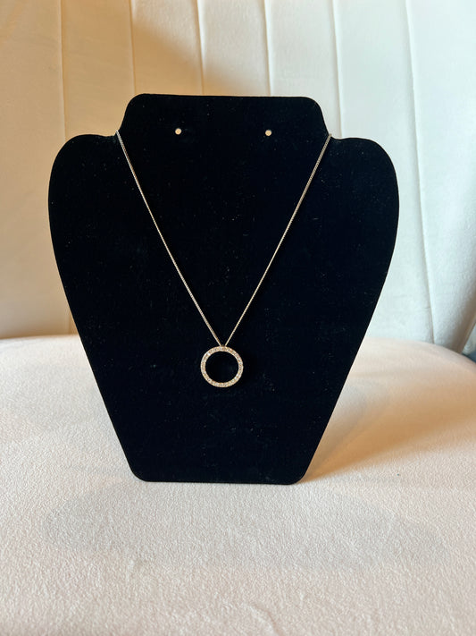 Crystal Circle Necklace