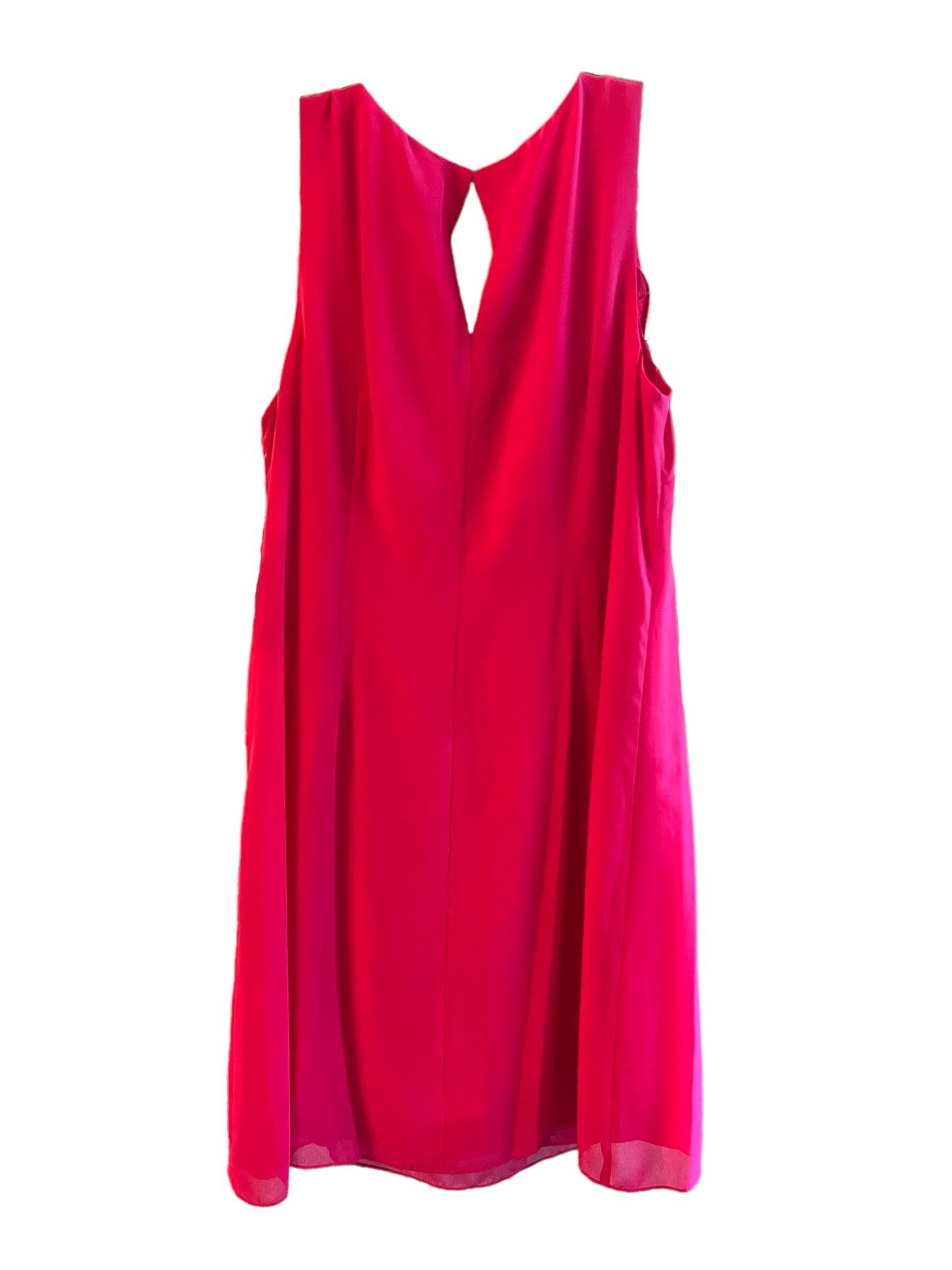 Fuchsia Chiffon Short Cocktail Dress / Party Dress