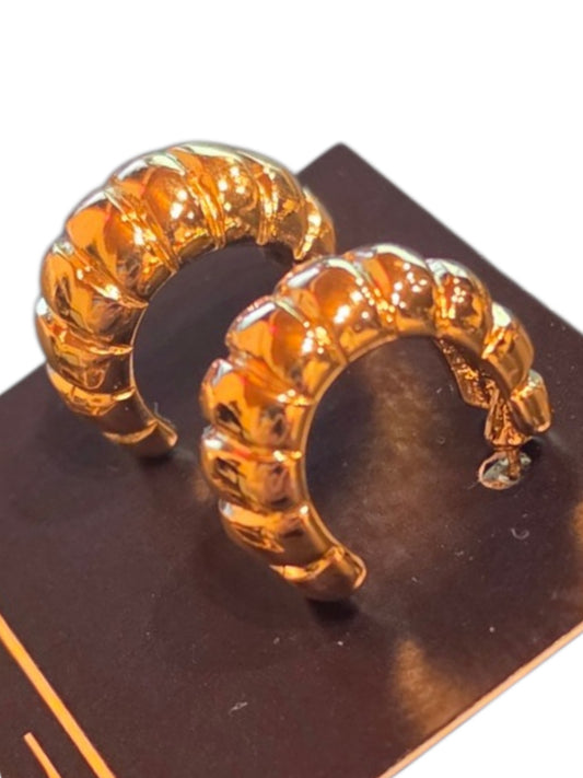 Gold Hoop Earring