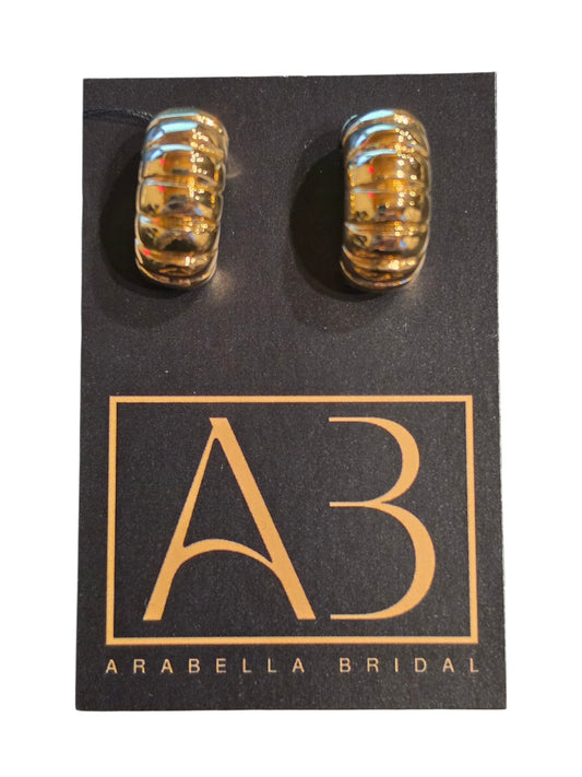 Gold Hoop Earring