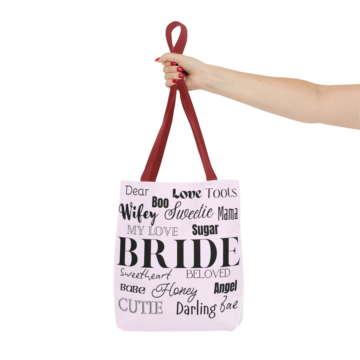 Bride Tote Bag - Perfect for Weddings, Bridal Showers, Engagements, Bachelorette Parties, Bride Gift