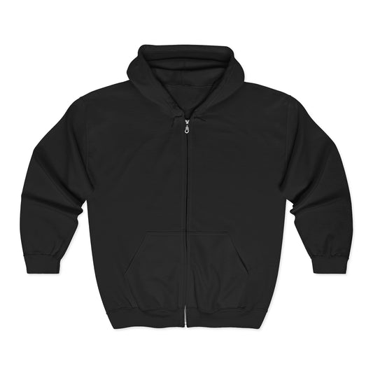Zip Up Hoodie - Black and White "Hubby" Groom Bridal Cozy Sweatshirt for Wedding Gift