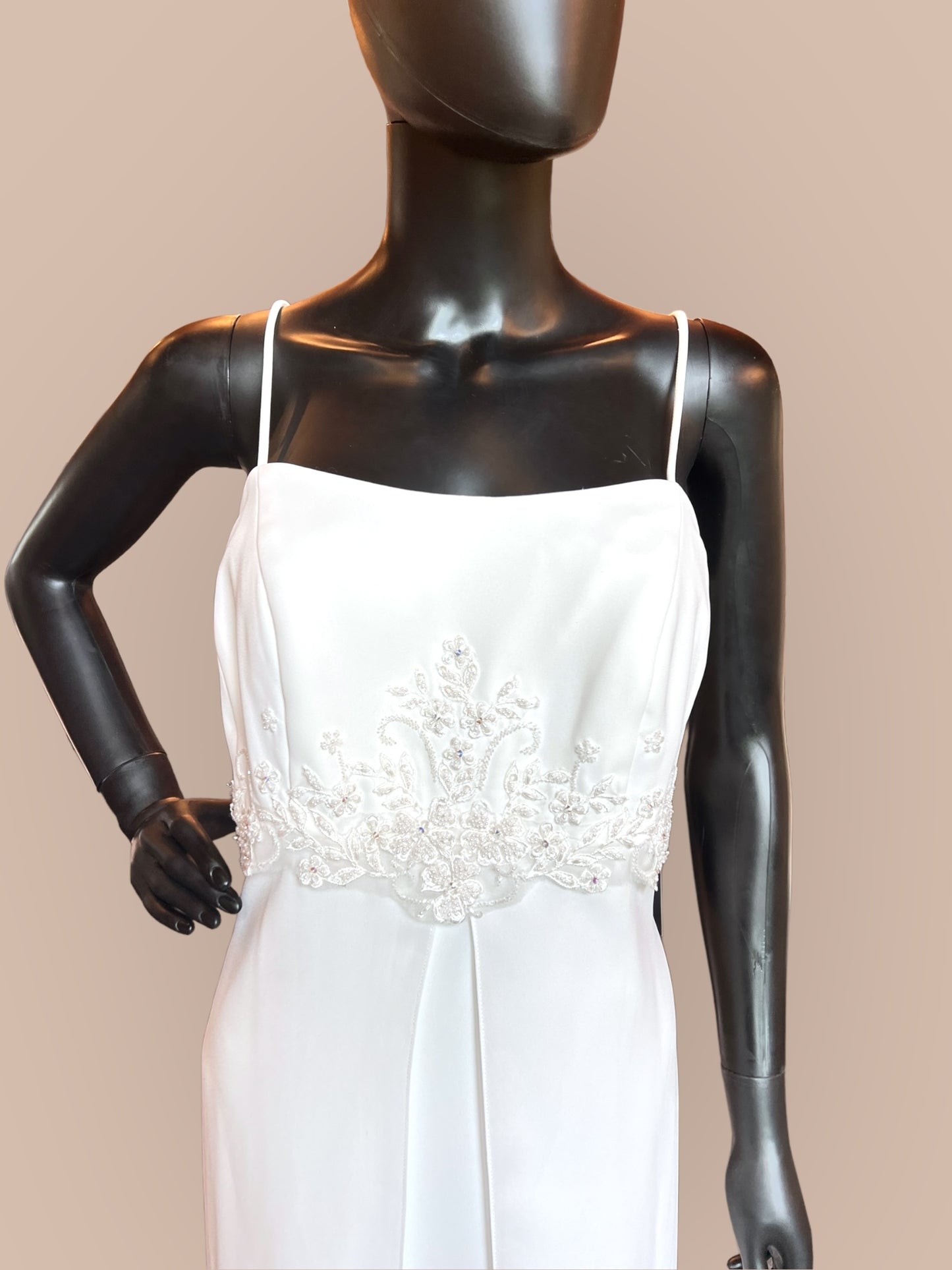 Empire Chiffon Wedding Gown