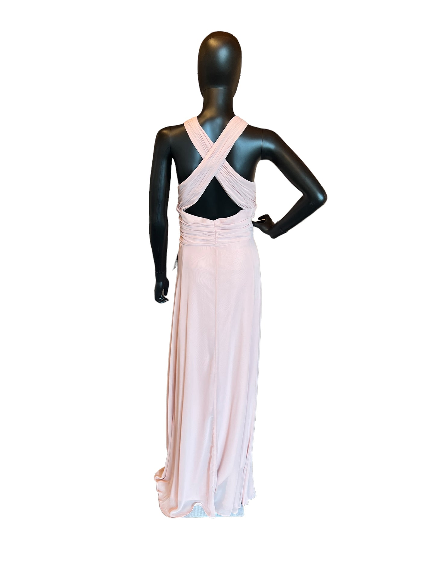 Bella Bridesmaid Chiffon V-Neck Formal Gown