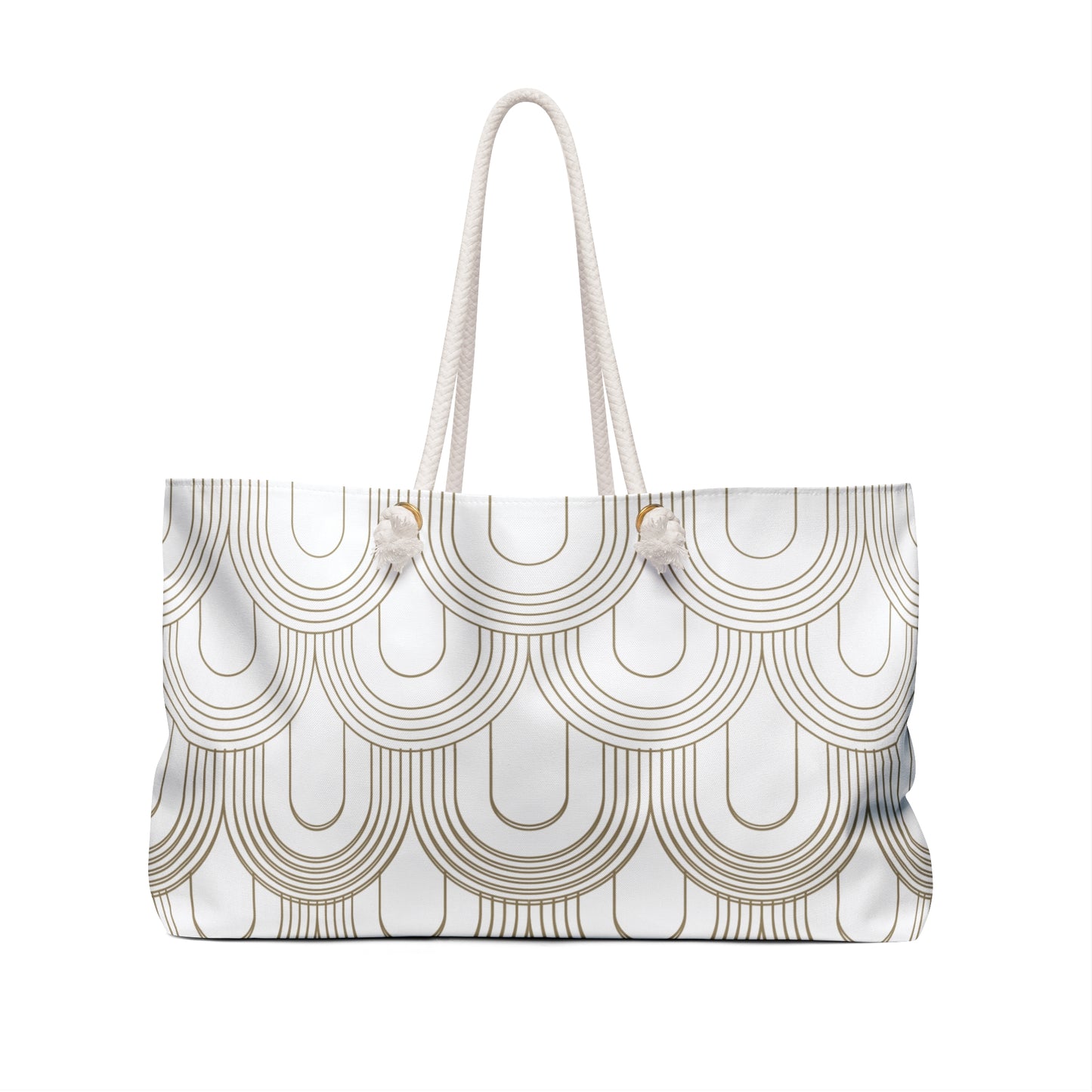 Art Deco Pattern Bride 2026 Weekender Bag – Stylish Travel Tote, Beach Bag, Gym Bag, Organizer, Perfect for Weekend Getaways