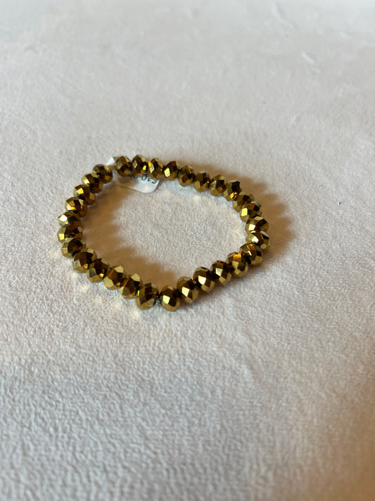 Gold Bead Bracelet