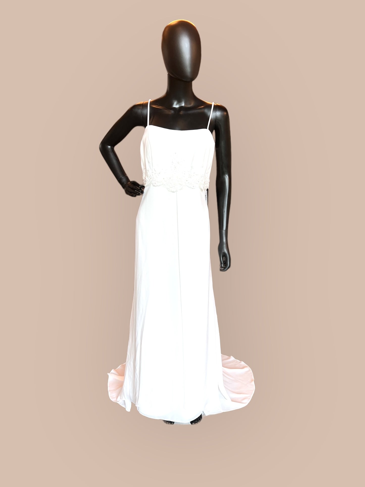 Empire Chiffon Wedding Gown