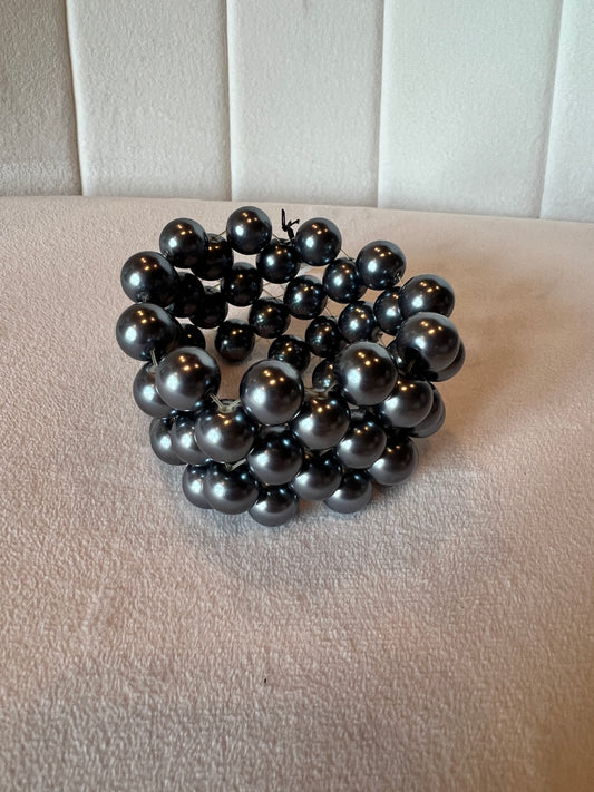 Black Pearl Cuff Bracelet