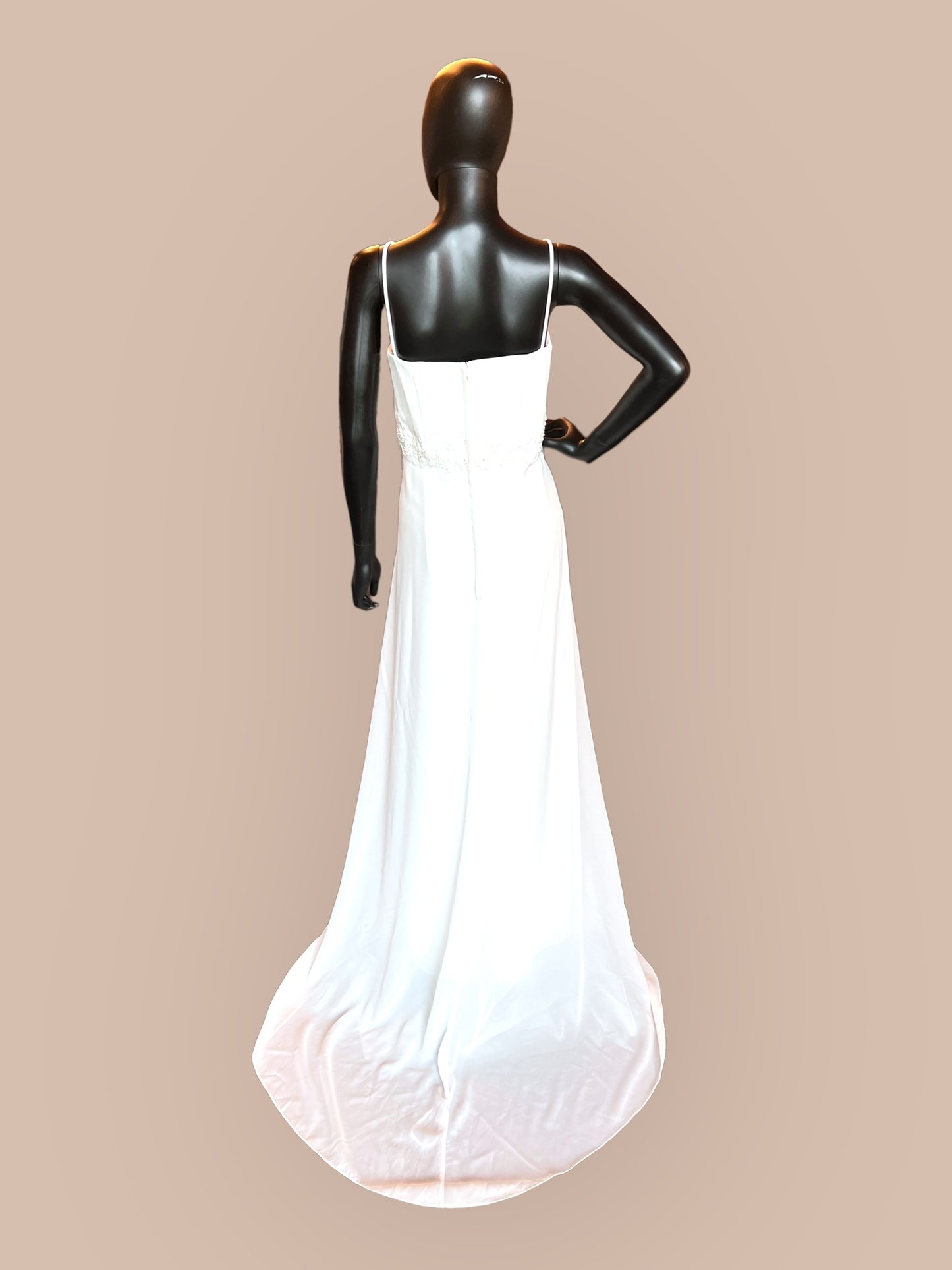 Empire Chiffon Wedding Gown