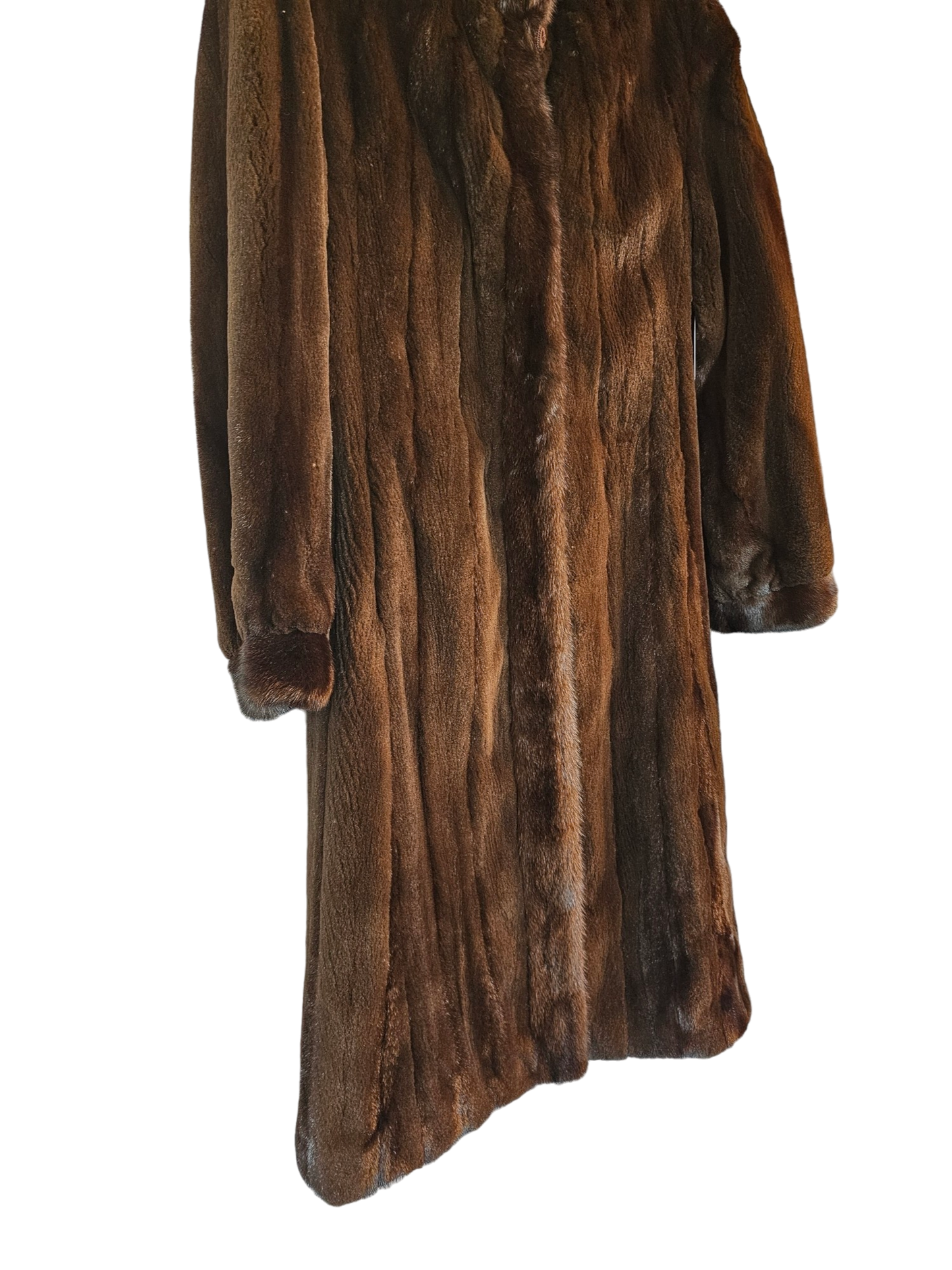 Vintage Long Sable Fur Coat