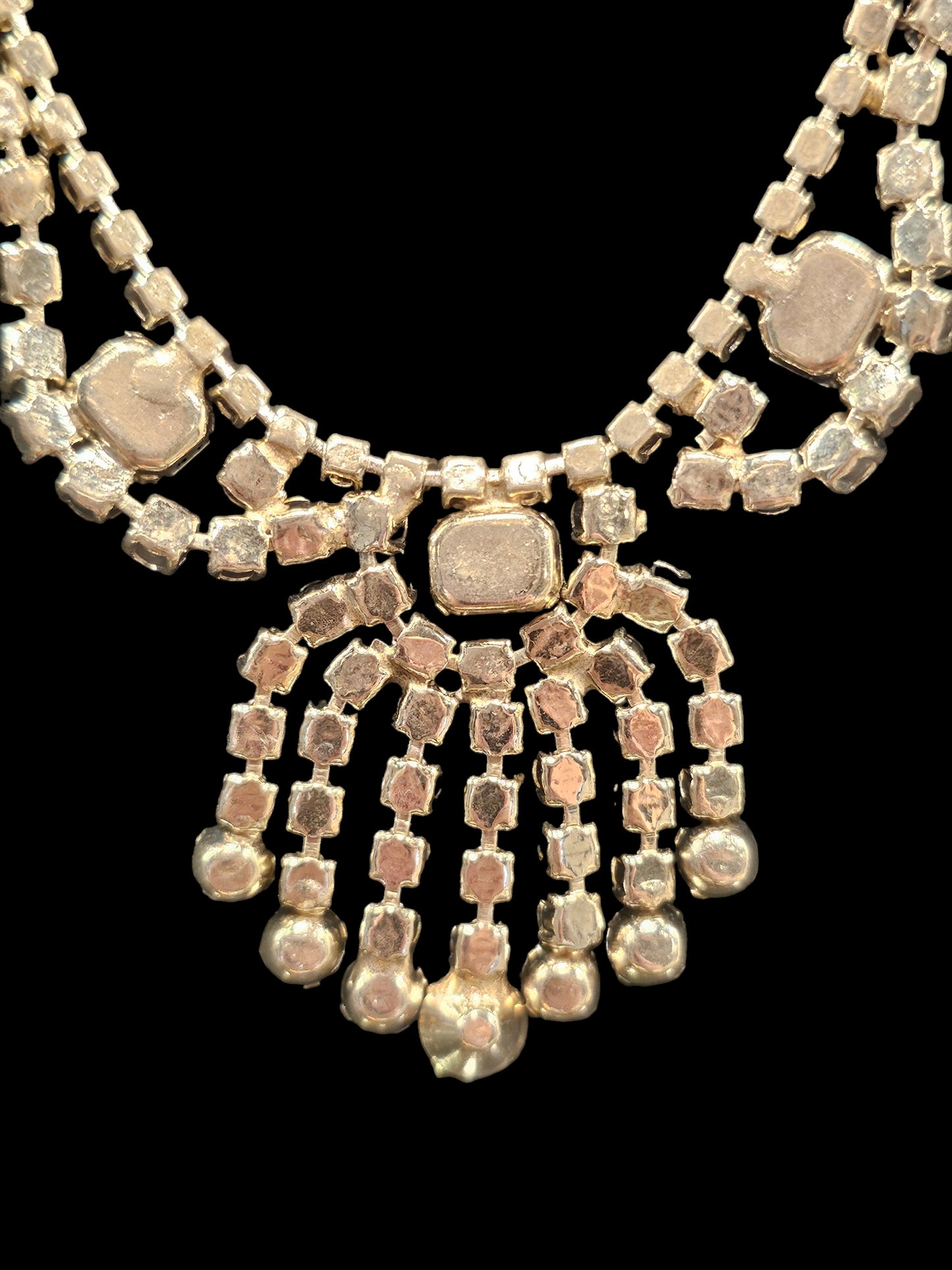 Vintage Paste Crystal Necklace