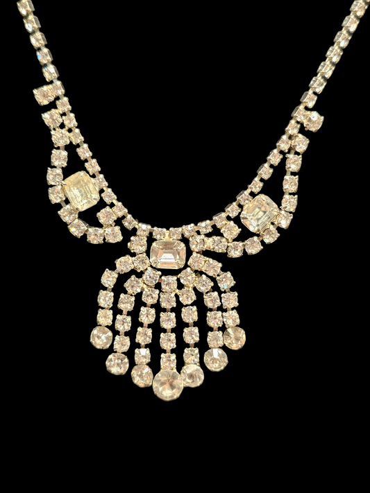 Vintage Paste Crystal Necklace